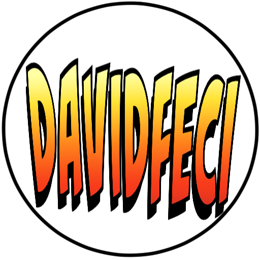 The name David Feci in bold letters inside a circle.