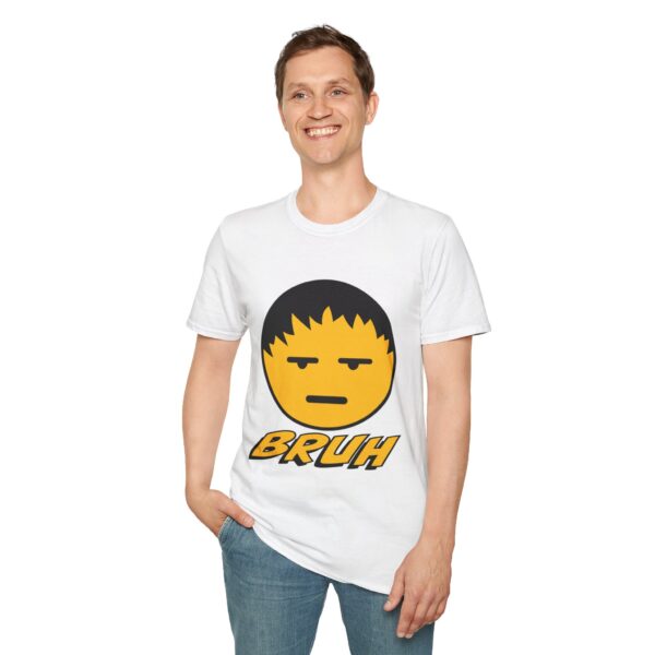 Bruh Graphic Unisex T-Shirt, Funny Casual Shirt for Teens, Gift for Friends, Everyday Wear, Humor Tee - Image 7